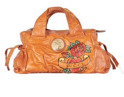 Gucci Hysteria Tattoo Satchel, front view